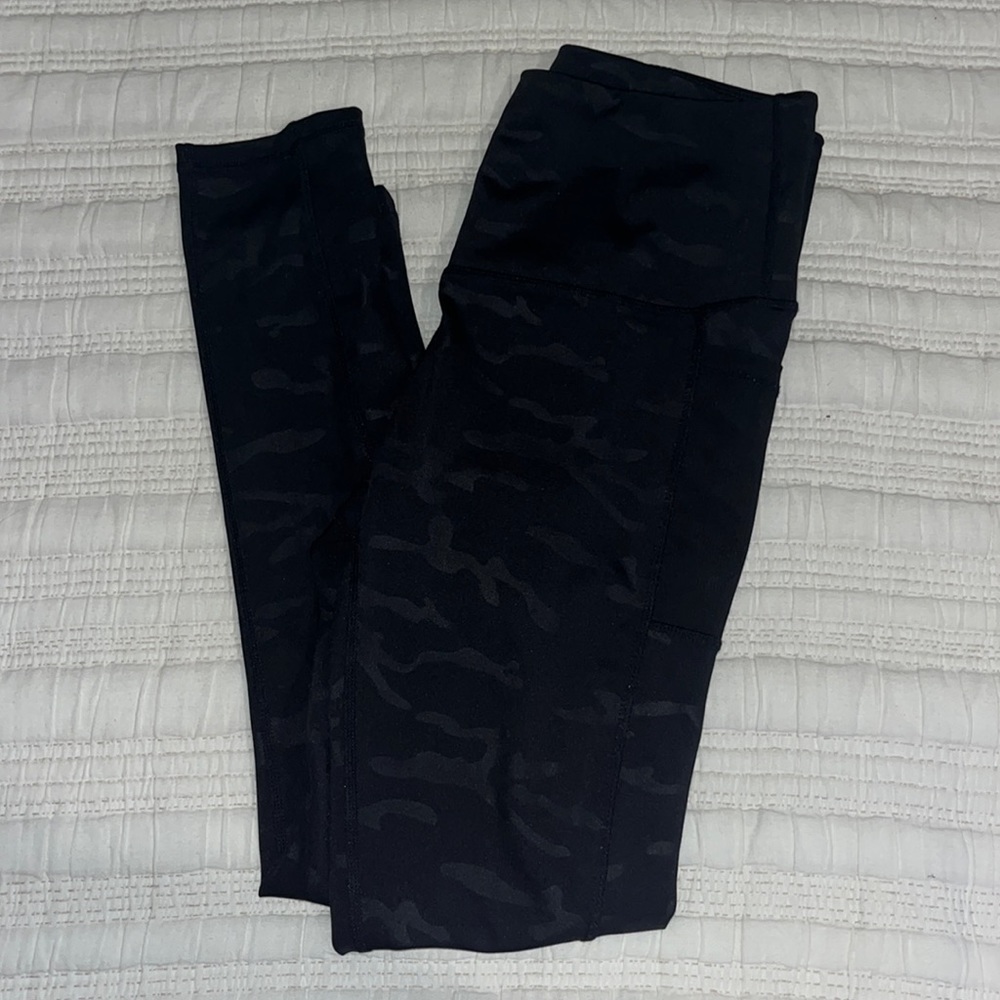 black high waisted leggings